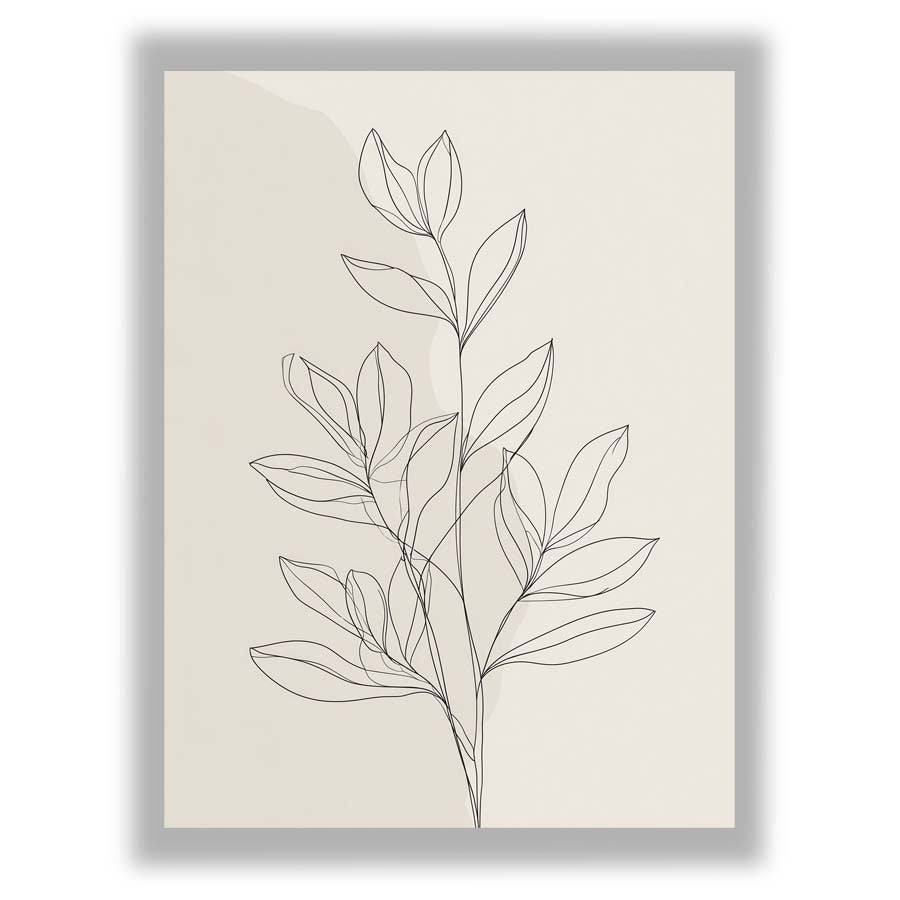 Small - White Frame