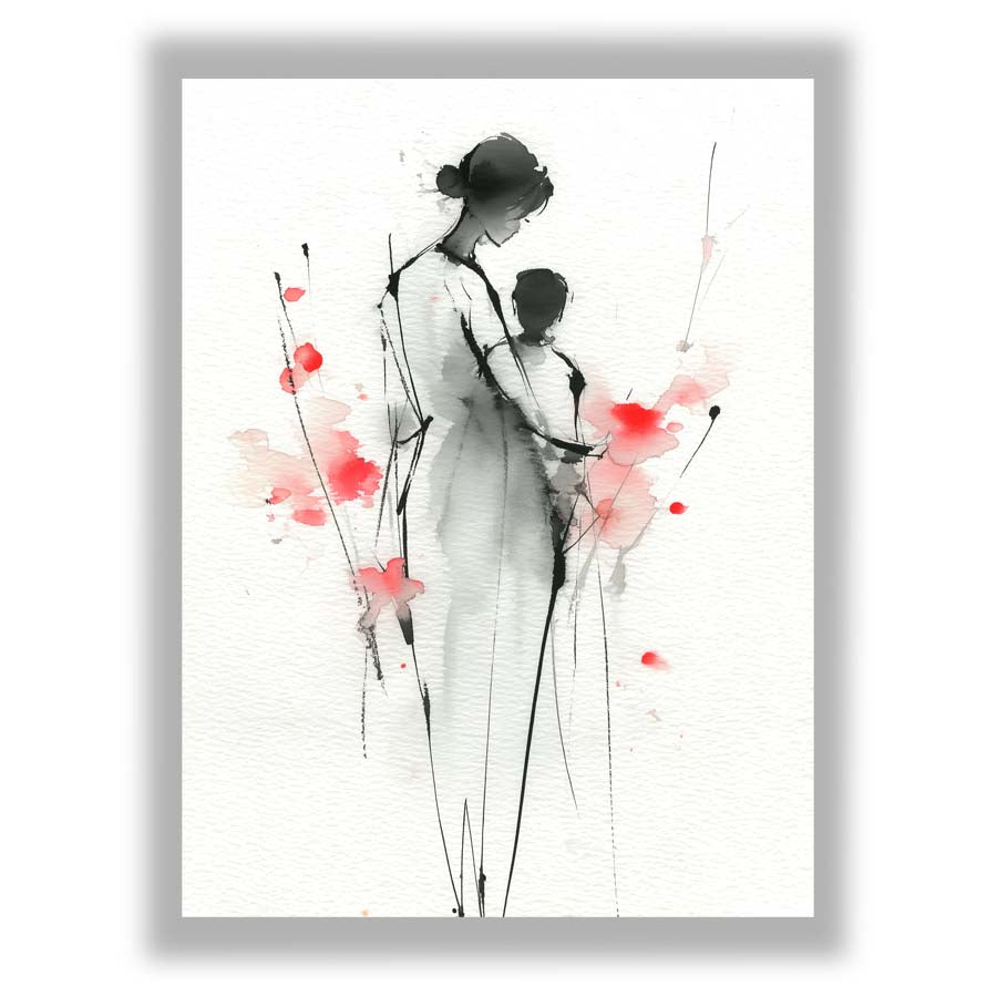 Small - White Frame