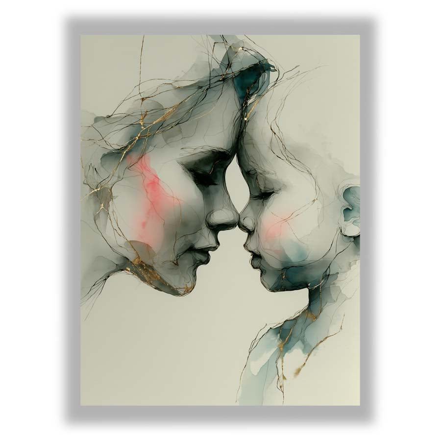 Small - White Frame