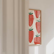 Strawberry Wall Art Print - Market Fruits - Strawberry Fields