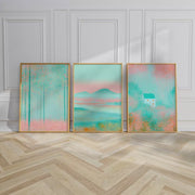Set of 3 Scenic Prints | Blush Landscapes
