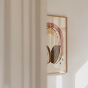 Retro Headphones Wall Art | Retro Rewind - Hi-Fi Serious