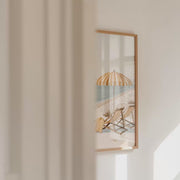 Coastal Wall Art Print | Golden Summer - Quiet Shore