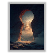 Small - White Frame