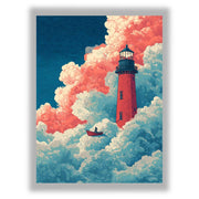 Small - White Frame