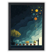 Cosmic Garden – Tending the Stars - Small - Unframed