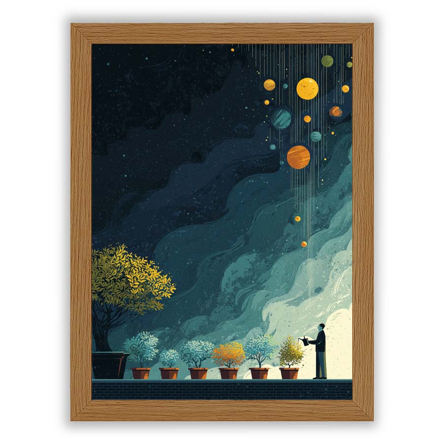 Small - Black Frame