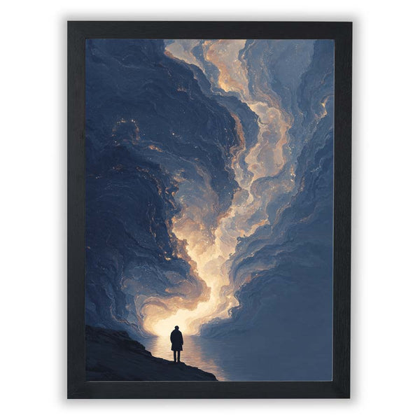 Celestial Silence – Luminous Passage - Small - Unframed