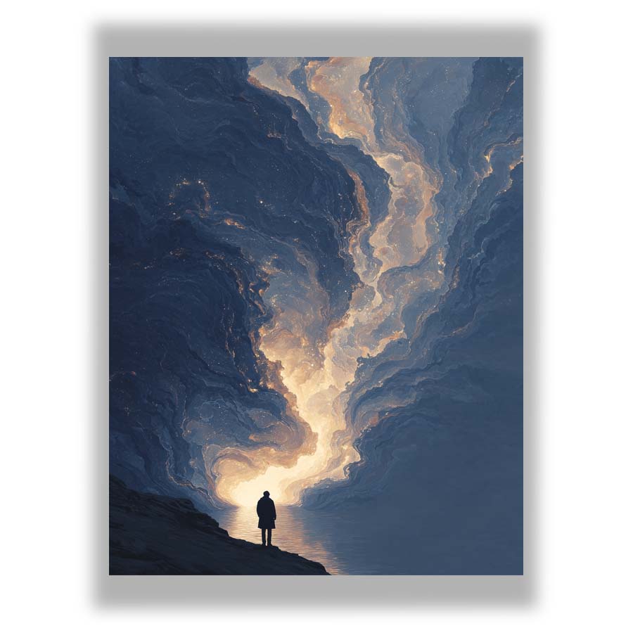 Small - White Frame