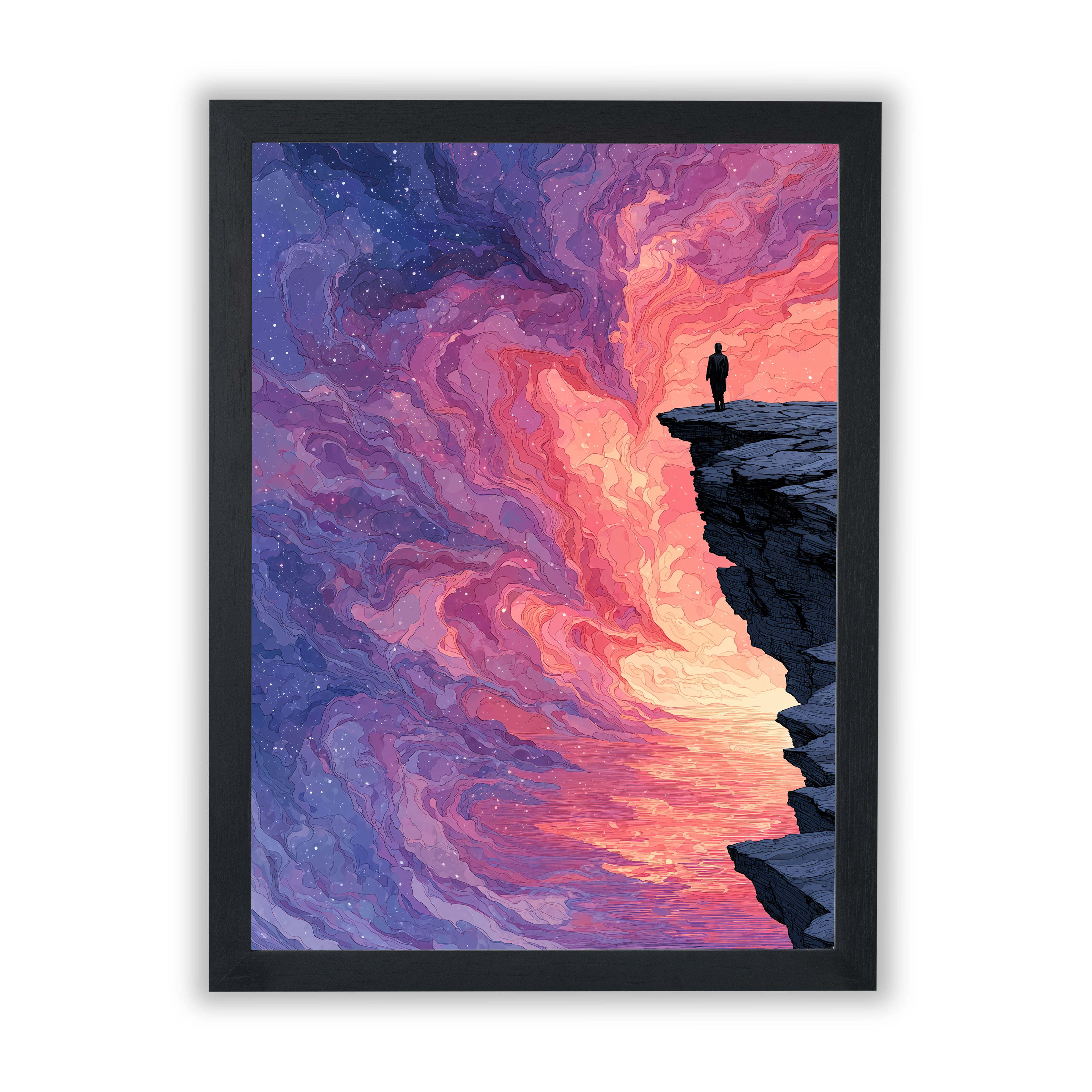 Celestial Silence – Edge of Eternity - Small - Unframed