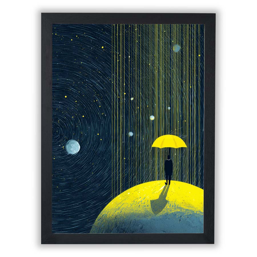 Cosmic Solitude – Shelter in the Stars - Small - Unframed