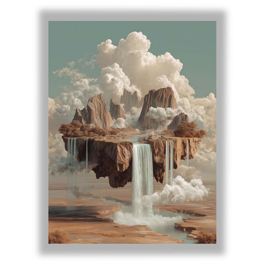 Small - White Frame