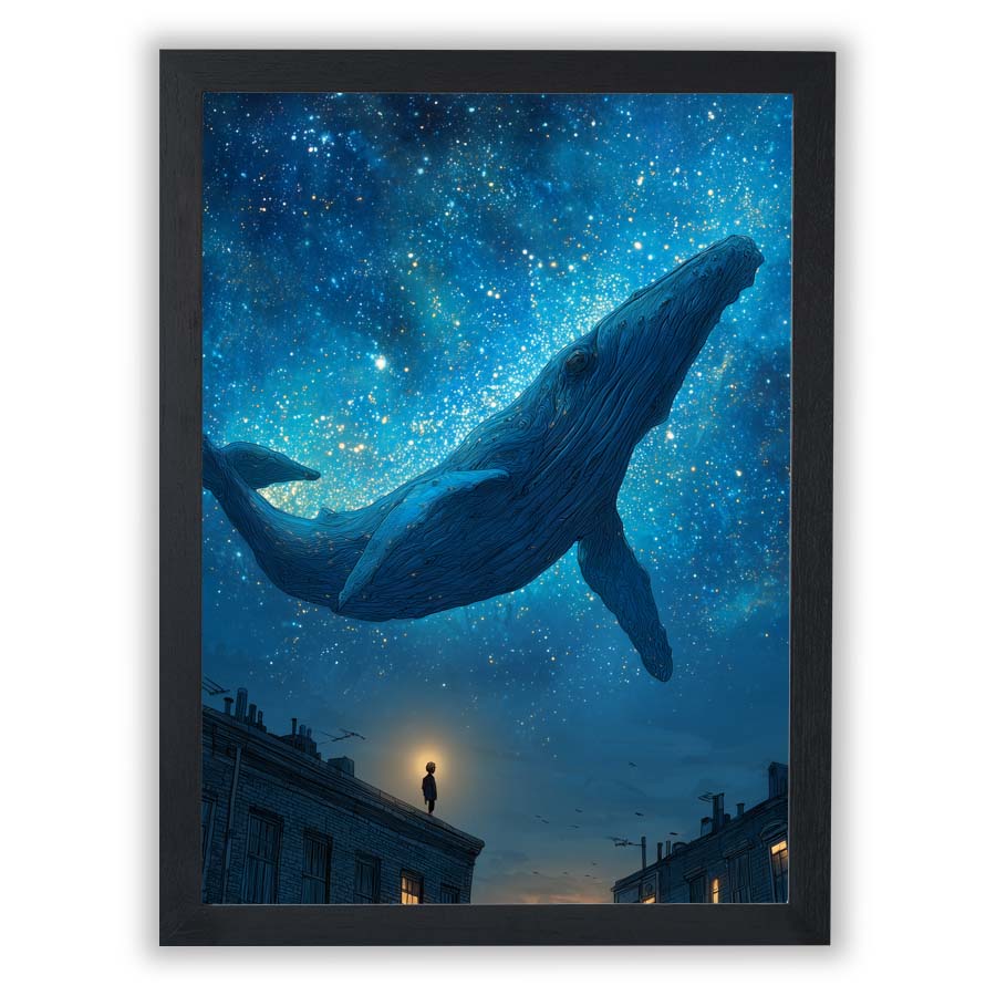 Sky Leviathan – The Passing Giant - Small - Unframed