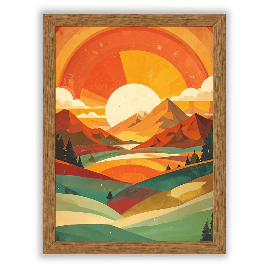 Small - Black Frame