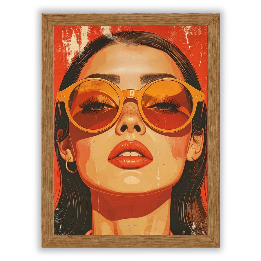 Small - Black Frame