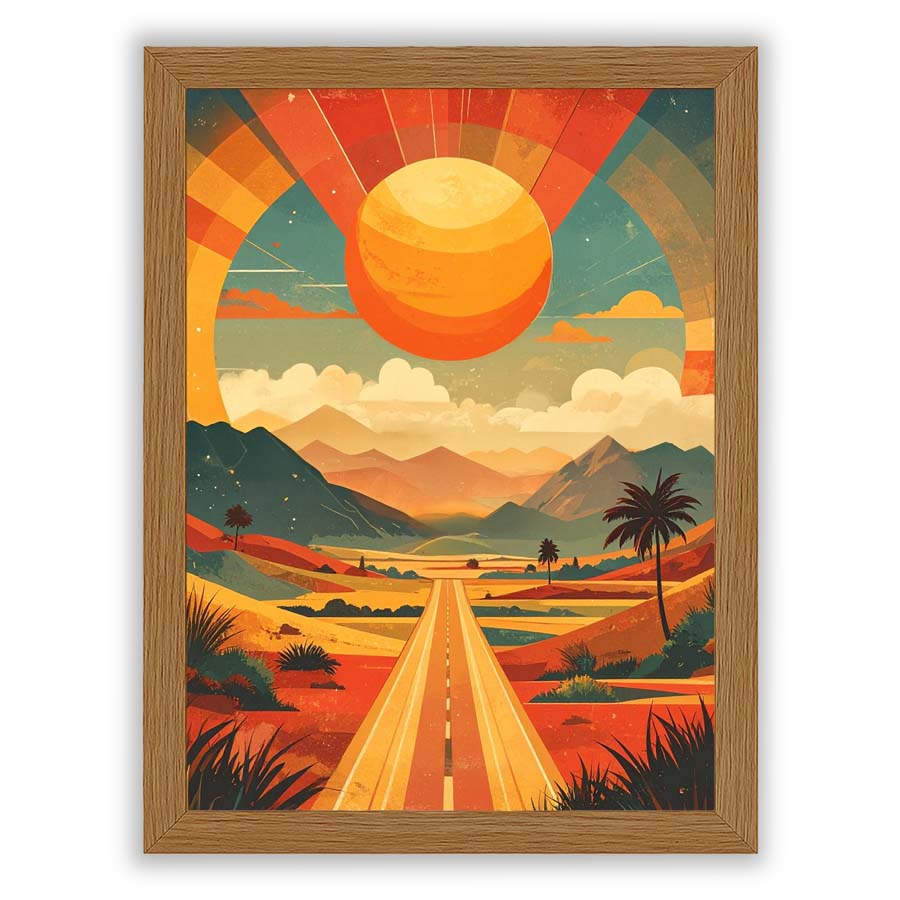Small - Black Frame
